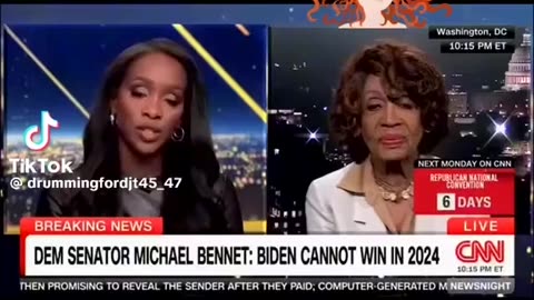 Maxine Waters with the low IQ strikes again but this time… she’s letting shine