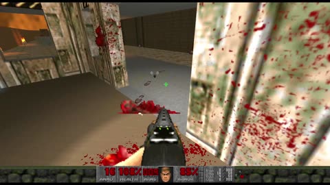 Brutal Doom - TNT: Evilution - Pistol Start - Hard Realism - Storage Facility (MAP11)