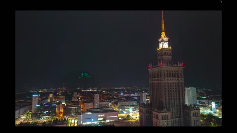 Hyperlapse video in Warsaw, Poland.