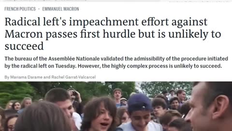 Turbulent Times in #French Politics: #Macron Faces Impeachment as Nationalists Rise🇫🇷 #france