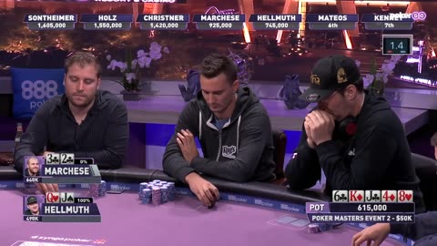 Poker Masters Best Bluff ft Daniel Negreanu and Phil Hellmuth