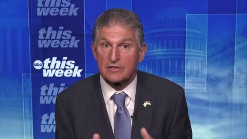 Sen. Joe Manchin is asked if he would support Biden in 2024: “I’m not getting involved in that.”