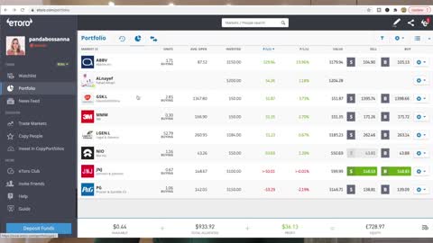 eToro PORTFOLIO UPDATE (Copy Trading & Dividend Investing)