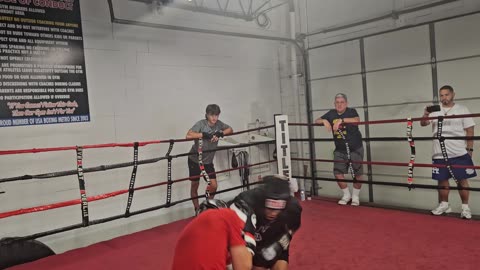 Joey sparring Jacob 3. 8/23/24