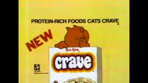 November 4, 1982 - My Kitty Cat Craves Crave (New Cat Food)