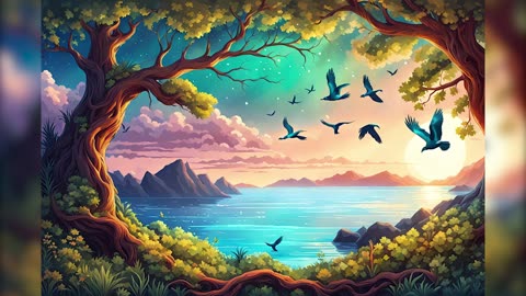 Ambient Sound & Bird Creping Sound: for Relaxation, Stress Relief, and Deep Sleeping #sleepmusic