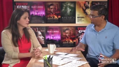 Dr. Simone Gold & Dinesh D'Souza discuss censored COVID-19 treatments & manipulation of vaccines