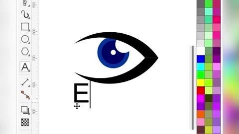 Eye Logo Design in Coreldraw | Gfxography #coreldraw2024 #coreldraw2021 #coreldraw #logo