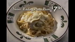 September 30, 2003 - The Never-Ending Pasta Bowl at Olive Garden