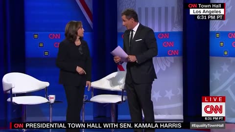 Kamala Harris: "How are you? My pronouns are she, her, and hers."- Chris Cuomo: "Mine too."