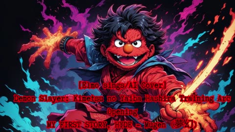 [Elmo sings/AI Cover] Kimetsu no Yaiba:Demon Slayer Season 4 Opening Mugen