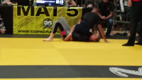 Girl Grapples Boy