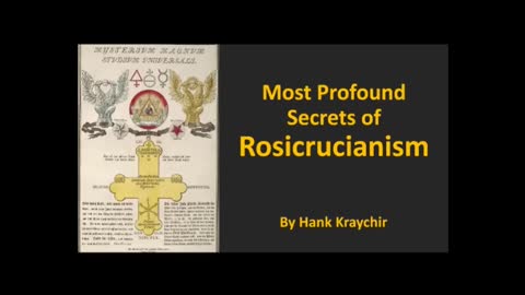 MOST PROFOUND SECRETS OF ROSICRUCIANISM