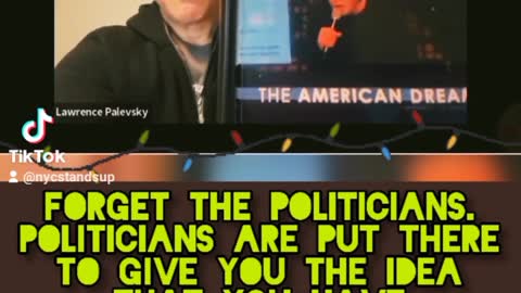 🗽Dr. Palevsky starts his show with a short Clip from the non-conformist comedian George Carlin