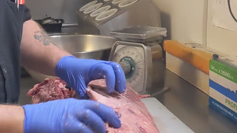 Cutting Ribeye Steaks from a prime rib