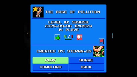 Mega Man Maker Level Highlight: "The Base of Pollutuion" by Stepan-35