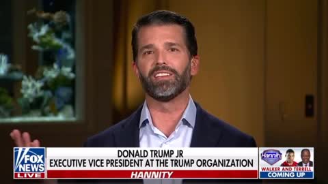 Trump Jr. on President Trump returning to the Whitehouse w/Hannity