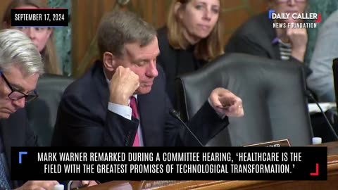 WATCH: Mark Warner Comments on the Inflation Reduction Act During Committee Hearing