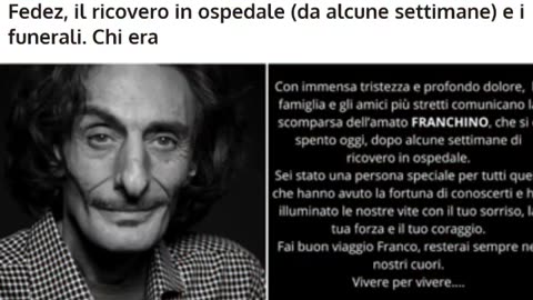 Il 19.05.24 Muore DJ Franchino, aveva 71 anni: proviamo a dare un senso alla causa del decesso