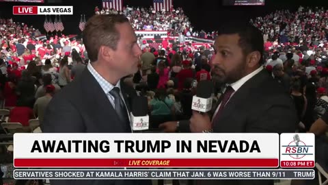 Kash Patel at the Trump Rally in Las Vegas, NV - 9/13/24