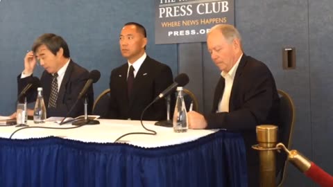 2017.10.5 Miles Guo's Press Conference in Washington D.C. (CCP's 3F&BGY plans revealed)