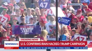 Trump grandkids go on stage at MAGA Rally: "Vote for Grandpa!"