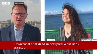 Death of US-Turkish citizen in West Bank should be 'fully investigated', says UN | BBC News