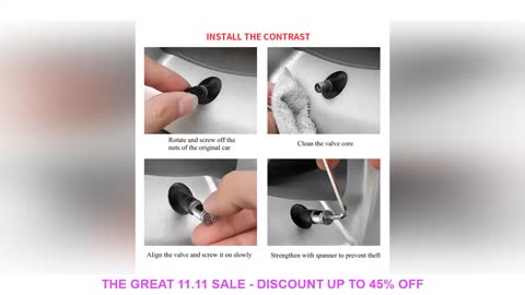 1Set Car Styling Zinc Alloy Anti-theft Sport Car Tire Valve Caps Wheel Tires Tire Stem Air Cap