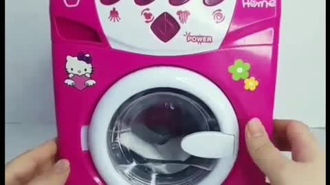 Mini washing machine for kid😂🤣😂😂. 🤣Must watch 🤣