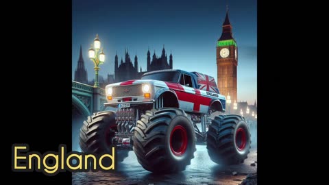 A MONSTER TRUCK For Every Country in Europe!