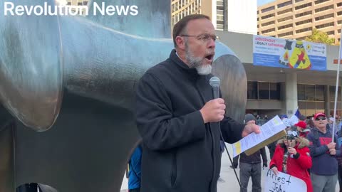 Nathan Philips Square freedom rally