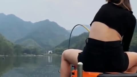 Funny fishing video😂 #shorts