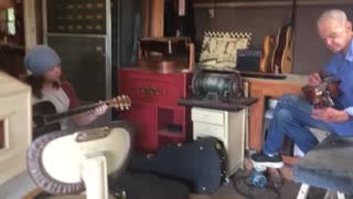 Granddad makes Mossman guitars