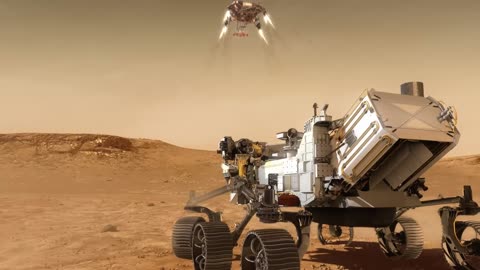 NASA's Mars Perseverance Rover Landing Animations