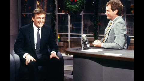 Donald Trump on Dave Letterman Show-Oct. 1, 1986