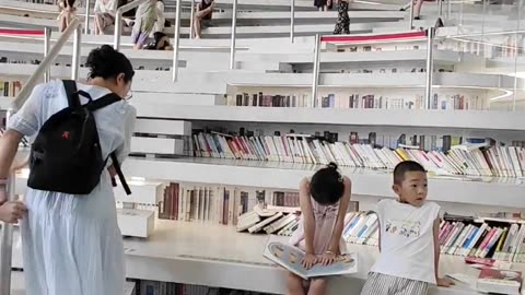 Part of the Binhai Cultural Center the Tianjin Binhai New Area Library nicknamed The Eye is a library in Tianjin China