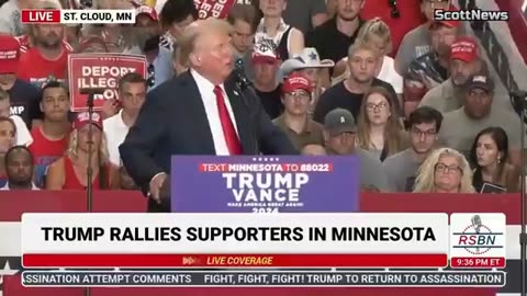 Trump Rally St. Cloud, Minnesota 2024