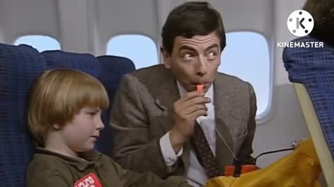 Safe Flight Mr Bean #Funny Clips @@ Mr Bean Official