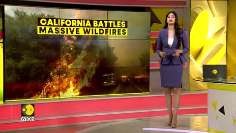 California: Firefighters continue to battle out-of-control wildfires | WION Climate Tracker