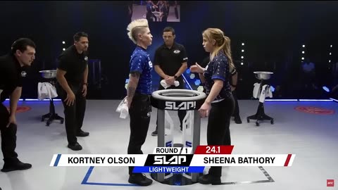 INSANE FEMALE SLAP KO | Sheena Bathroy vs Kortney Olson