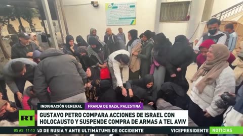 Gustavo Petro compara los ataques de Israel con el Holocausto y suspende compra de armas a Tel Aviv