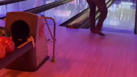 Bro dropped before the pins 💀🤣