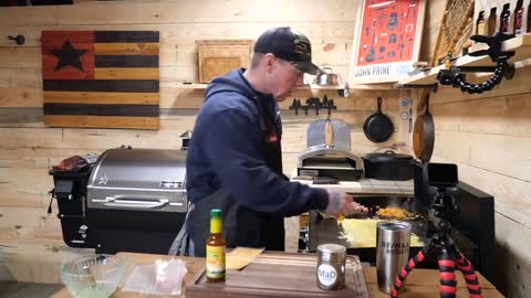 BLACKSTONE GRIDDLE COOKING HASH BROWN OMELETTE WAFFLE HOUSE STYLE