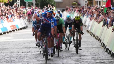 French Cyclist Paul Magnier Claims Victory in Opening Stage of the Tour of Britain