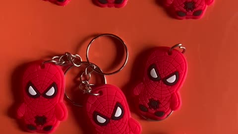 Key Pendant - Spider Man Family