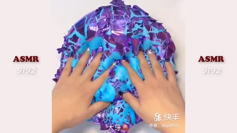 Video para relaxar com ASMR de slime video to relax with slime ASMR