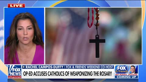 The Atlantic calls the rosary an 'extremist symbol'