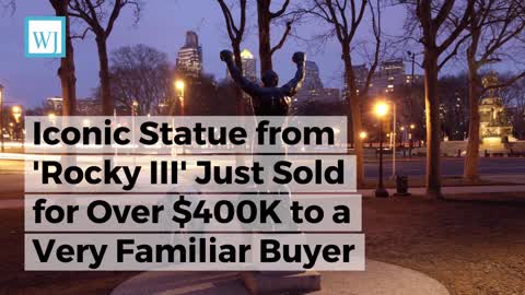 Iconic Statue from 'Rocky III' Just Sold for Over $400K to a Very Familiar Buyer