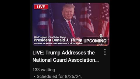 Trump Addresses the National Guard Association of the United States in Detroit