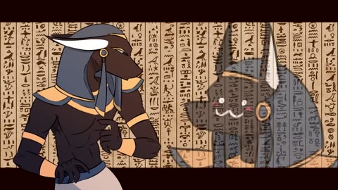 FURRY! {animation meme} Egyptian God Anubis